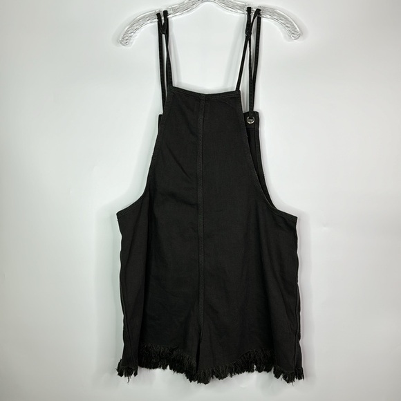 Aerie Dark Gray Romper Shortalls Size Large NWT - Picture 4 of 13
